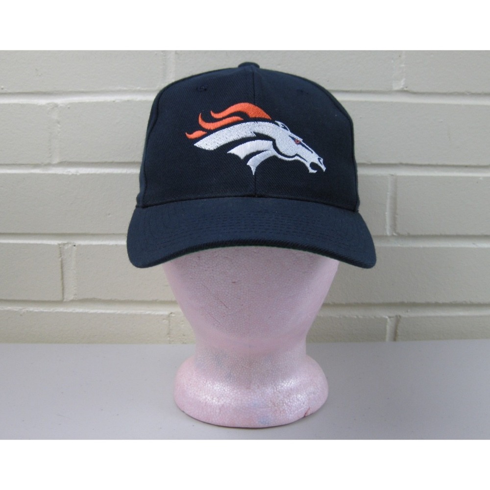 Vintage 90s Denver Broncos Snap Back Hat Sports Specialties Pro Line Wool Blend
